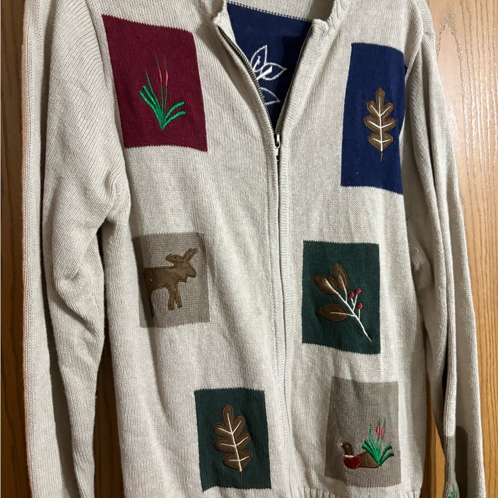 Blair Multicolor Patchwork Sweater